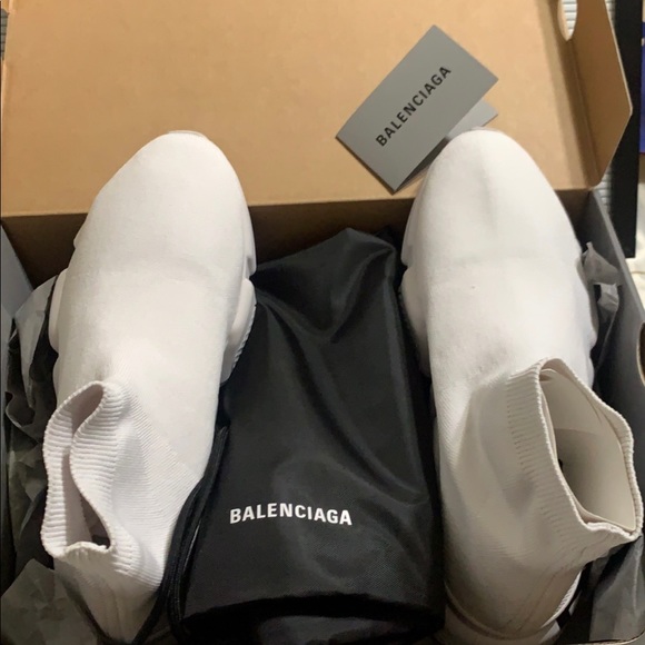 NWT Balenciaga Speed LT Graffiti Knit Sneaker (Men), New in box HOST PICK 🛍🎀 - Picture 10 of 10